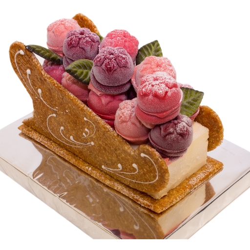 Traineau en nougatine 8pers