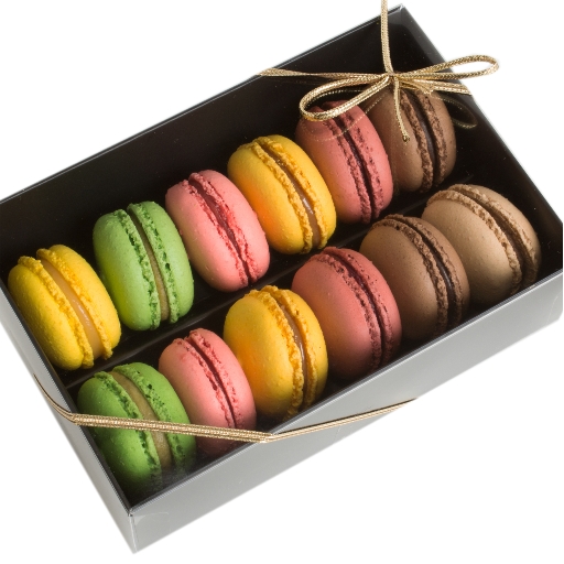 Boite de macaron de 12 pièces